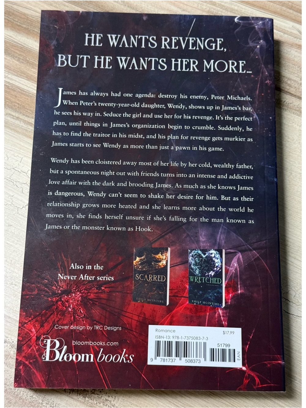 Emily McIntire Never After Series 3-Book Lot - Hooked, Twisted, Scarred - Picture 12 of 15